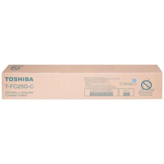 Toshiba T-FC25D-C Orjinal Mavi Toner - E-Studio 2040C / 2540C (T9363)