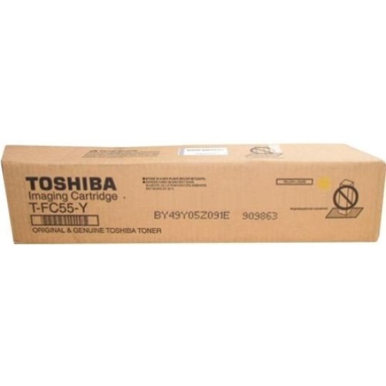 Toshiba T-FC55D-Y Sarı Orjinal Toner - E-Studio 5520C / 6520C (T9468)