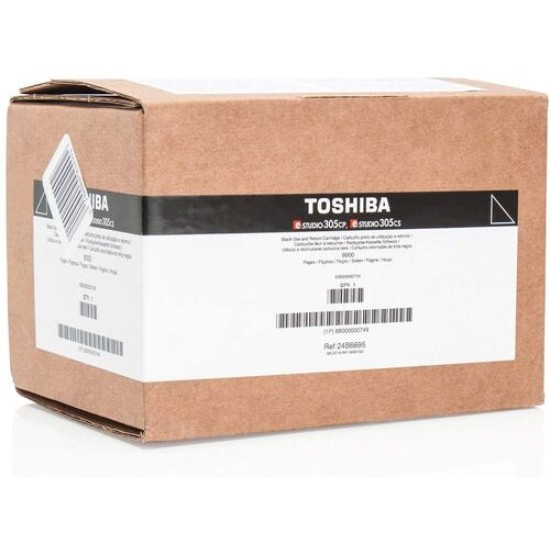 Toshiba TF-C305PKR Siyah Orjinal Toner - E-Studio 305CP / E-Studio 305CS (T12385)