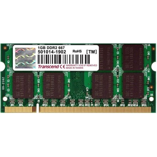 Transcend 1GB DDR2 Ram 667Mhz 200PIN SO-DIMM (T13570)