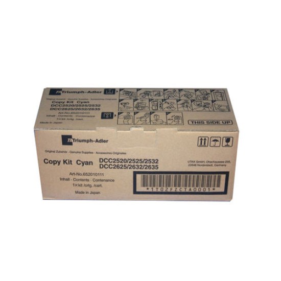 Triumph Adler 652010111 Mavi Orjinal Toner - DCC-2525 / DCC-2520 (T11950)