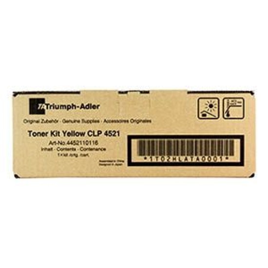 Triumph Adler CLP-4521 Sarı Orjinal Toner 4452110116 (T11929)