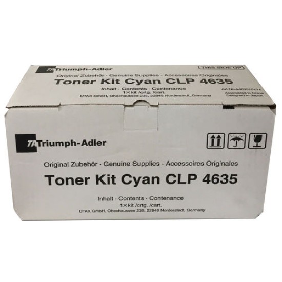 Triumph Adler CLP-4635 Mavi Orjinal Toner (4463510111) (T11907)