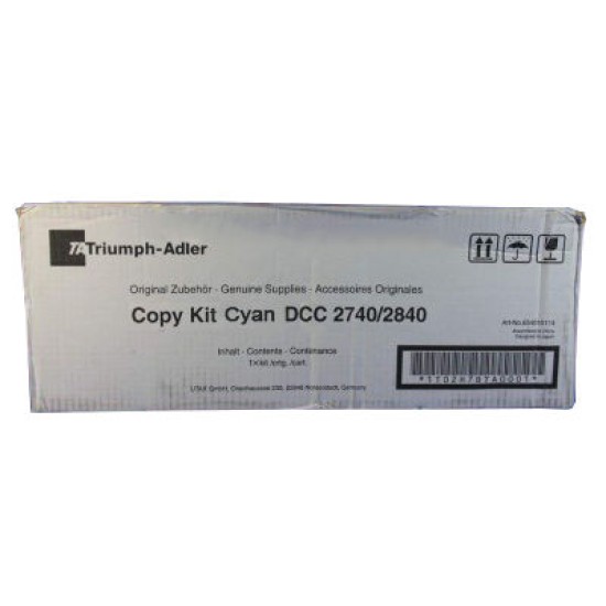 Triumph Adler DCC-2740, DCC-2840 Mavi Orjinal Toner (654010011) (T11941)