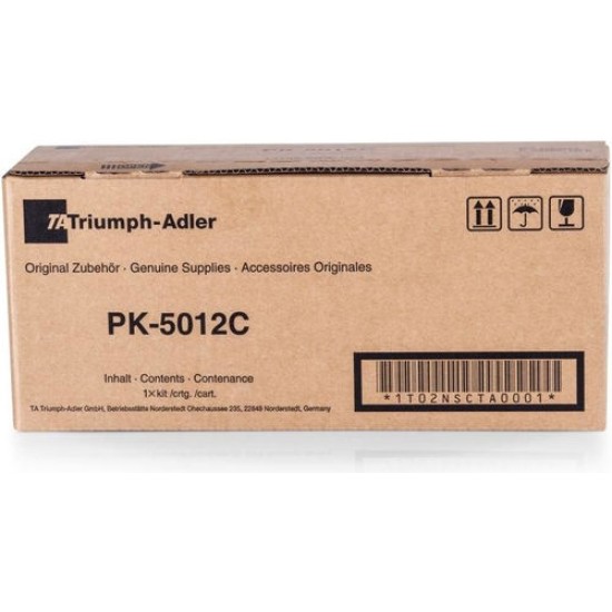 Triumph Adler PK-5012C Mavi Orjinal Toner P-C3560MFP, P-C3565MFP (1T02NSCTA0) (T11850)