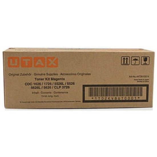 Utax CLP-3726, CDC-1626 / 1726 / 5526L/ 5626 Kırmızı Orjinal Toner Triumph Adler DCC-2626 / 2726 (4472610014) (T9486)