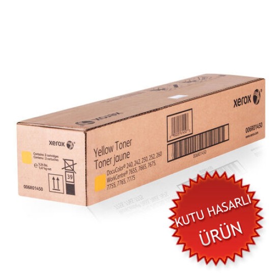 Xerox 006R01450 Sarı Orjinal Toner - DC240 / DC265 (C) (T15018)