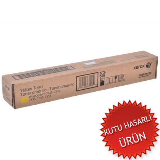 Xerox 006R01518 Sarı Orjinal Toner - WorkCentre 7525 (C) (T11511)