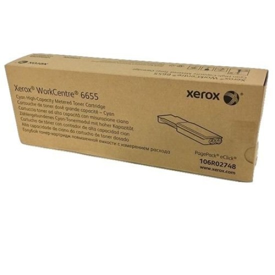 Xerox 106R02748 Mavi Orjinal Toner Yüksek Kapasite - WorkCentre 6655 (T9710)