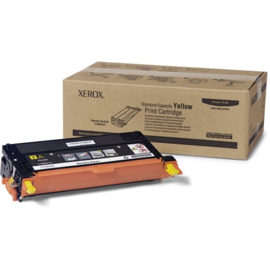 Xerox 113R00721 SarÄ± Orjinal Metered Toner Standart Kapasite - Phaser 6180 (T7853)